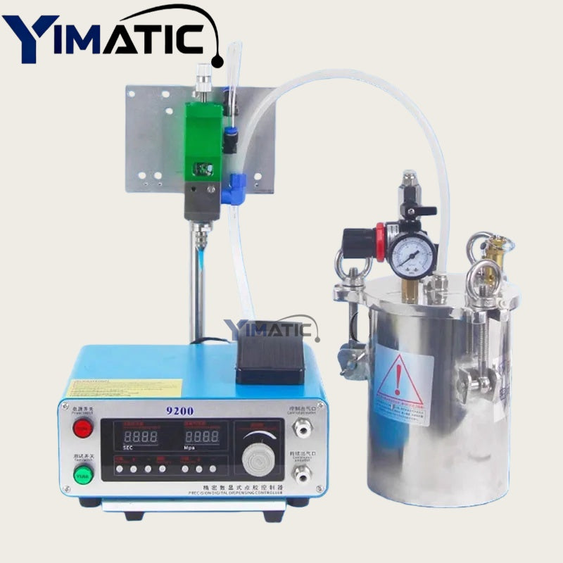 YI-358T Auto Dispensing Machine | Single Component Glue Injector | Precision Piston for Potting