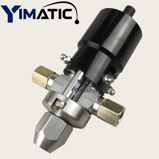 Free Shipping High-Flow High-Viscosity Anti-Drip Valve Dual Cartridge Dispensing Valve YI-66 for Sealant/Adhesive/Encapsulation