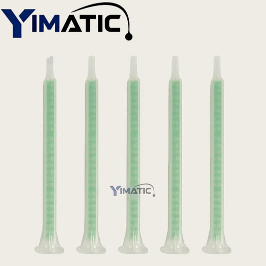 ‌Industrial 1:1 Epoxy Mixer Nozzles MF06-24 | 30pcs Static Tips for Electronics & Auto Adhesives