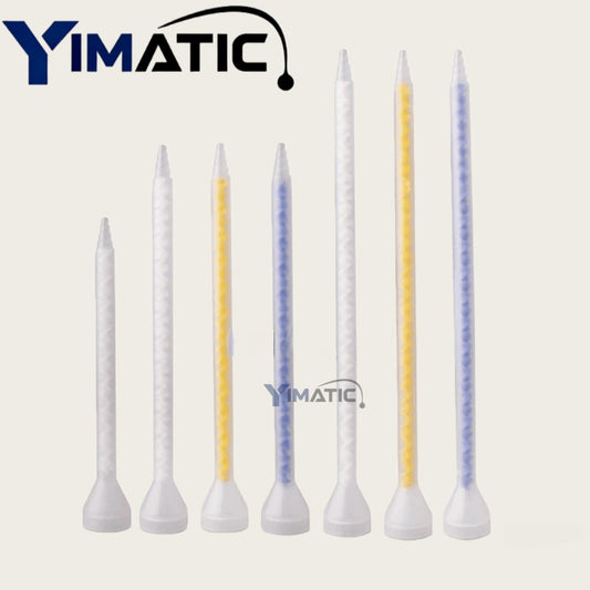 Free Shipping Resin Static Mixer MC MS Series Fluid Liquid Glue Dispense Mixing Nozzles Pipe For Pneumatic Valve