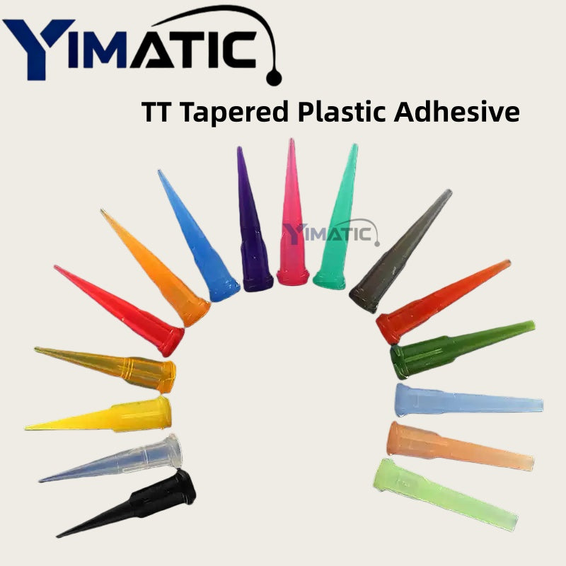 TT Tapered Plastic Adhesive 14G/16G/18G/20G/22G/25G EFD Dispensing Needle Tips (100pcs/box)