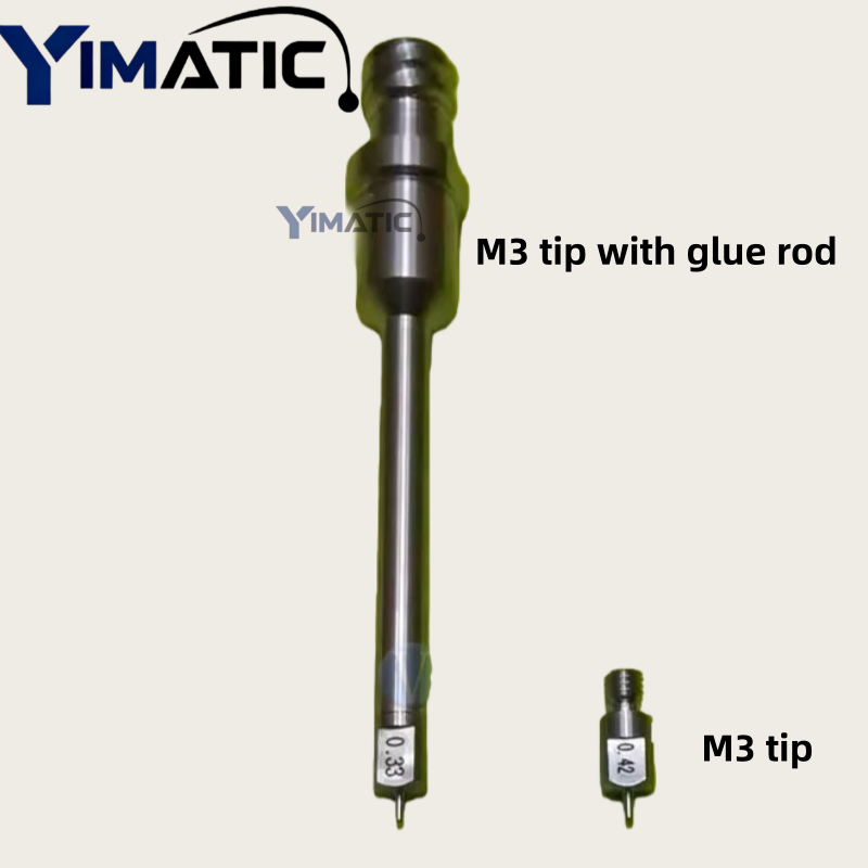 Free Shipping Customized Extended High Precision ASM M3 Glue Dispensing Stainless Steel Tapered Needle Tip