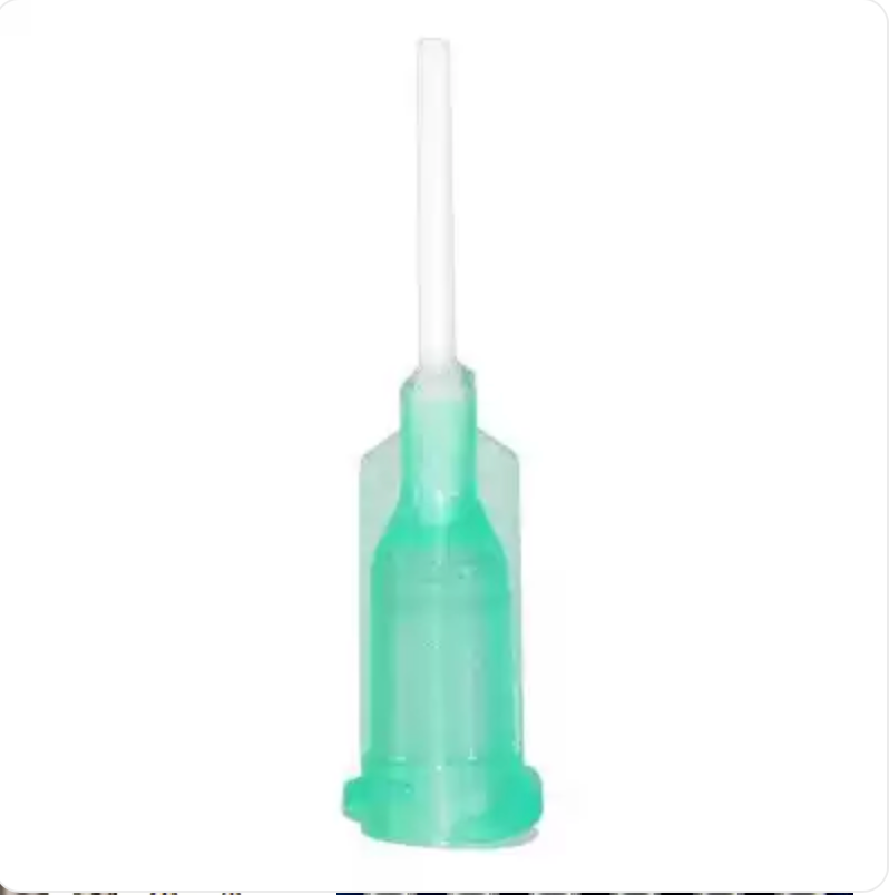 14G/15G/18G/20G/22G/25G PP Flexible Glue 0.5'' 1/2 Inch Dispensing Needle Tips
