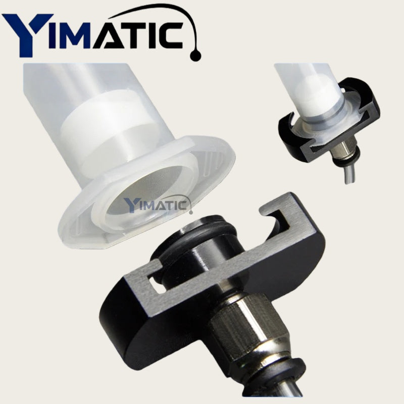 5pcs High Quality EFD US Type Glue Dispensing Pneumatic Syringe Barrel Valve Robot Adapter