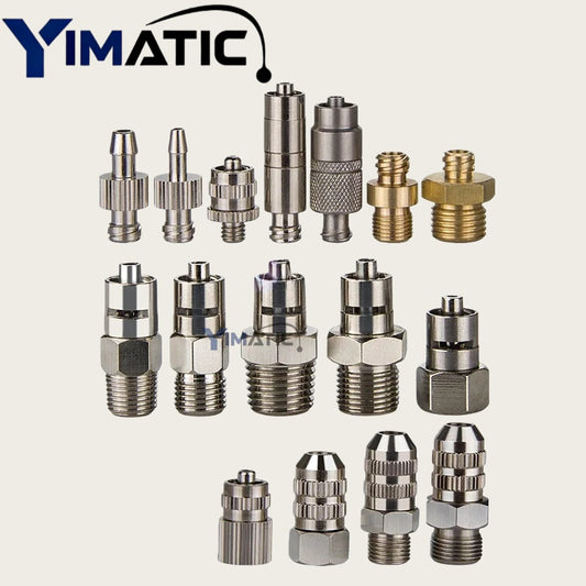 Free Shipping Luer Lock Fast Fitting Dispense Valve Accessories Syringe Needle Static Mixer Connector Adapter