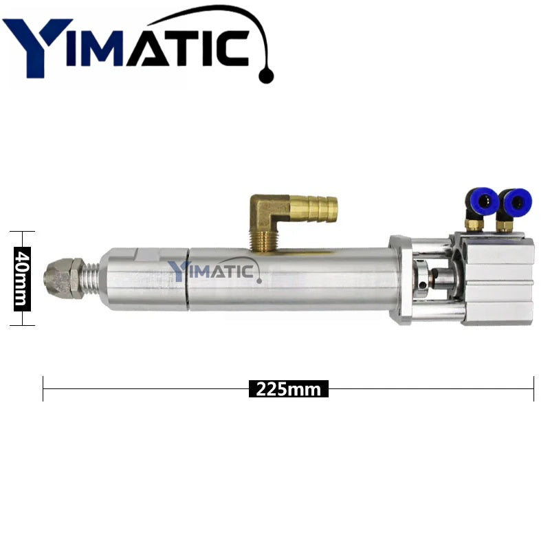High Precision Big Flow Suck Back Liquid Uv Glue Valve Pneumatic Glue Dispensing Valve YI-60