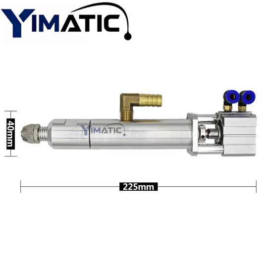 High Precision Big Flow Suck Back Liquid Uv Glue Valve Pneumatic Glue Dispensing Valve YI-60