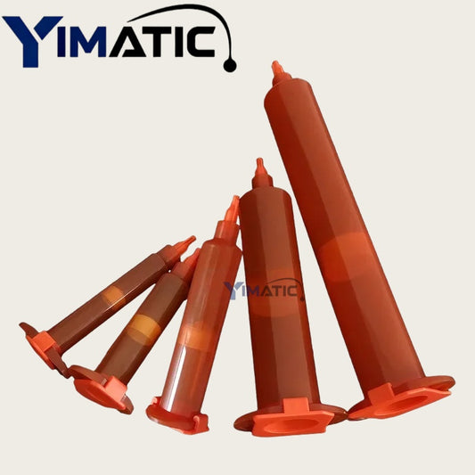🔥UV-Block Pneumatic Glue Syringe 3-55ml | Anti-Leak Stopper & Free Shipping