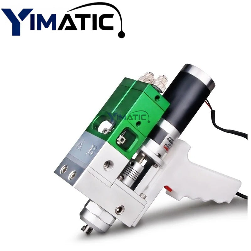 Free Shipping Big Flow AB Mixing Dynamic Two Cylinder Pneumatic Dispense Fluid Valve With Fine Tune