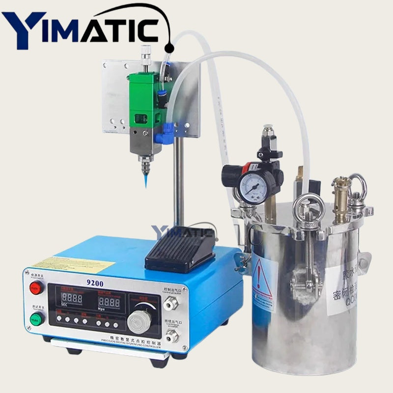 YI-358T Auto Dispensing Machine | Single Component Glue Injector | Precision Piston for Potting