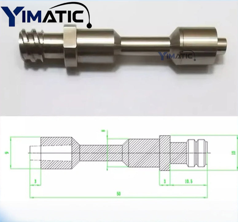 Free Shipping Customized Extended High Precision ASM M3 Glue Dispensing Stainless Steel Tapered Needle Tip