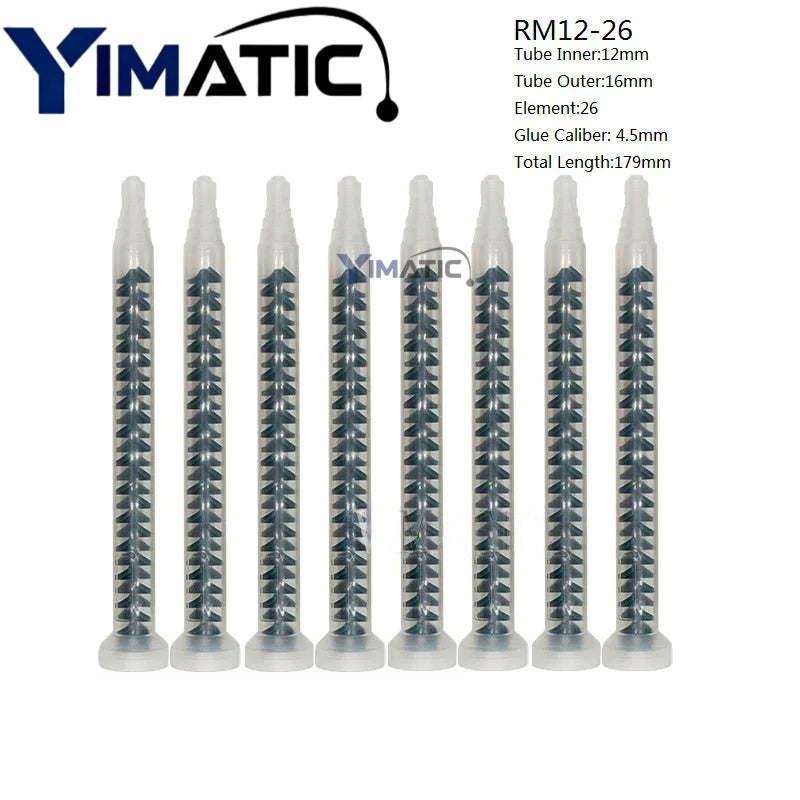 Free Shipping VMATIC Resin Dynamic Mixer RM RS Series Mixing Nozzles Static Mixer Pneumatic Pipe For Dispense Valve 10pcs