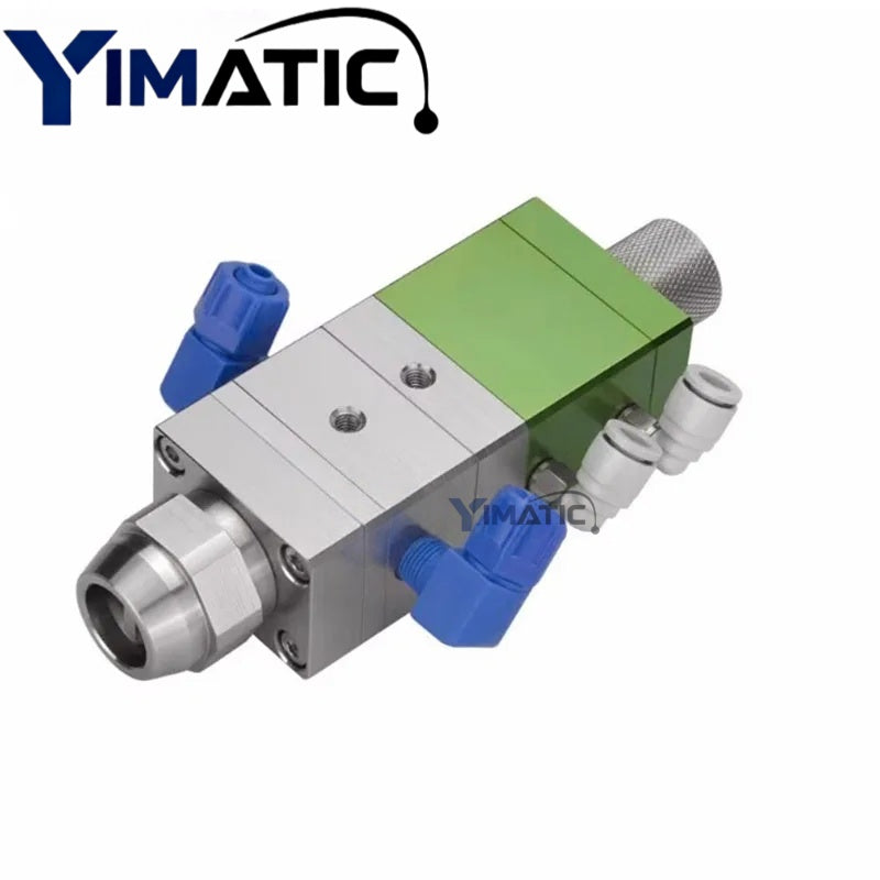 YI-32AB Free Shipping High Flow Single/Dual Cylinder Dual-Fluid Retractable Adjustable Dispensing Valve (1:1 & 2:1 Ratio)