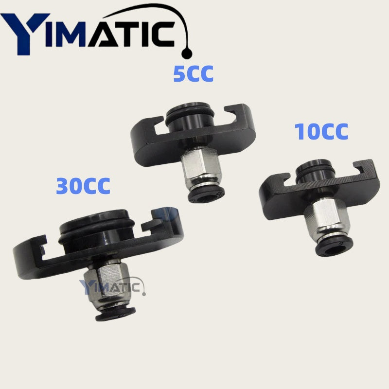 5pcs High Quality EFD US Type Glue Dispensing Pneumatic Syringe Barrel Valve Robot Adapter