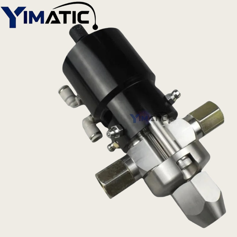 Free Shipping High-Flow High-Viscosity Anti-Drip Valve Dual Cartridge Dispensing Valve YI-66 for Sealant/Adhesive/Encapsulation