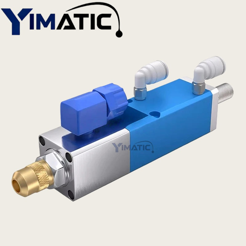 YI-DHV-M Precision Anti-Drip Dispensing Valve | Pneumatic Suck Back Glue Valve for Epoxy & High-Viscosity Adhesives