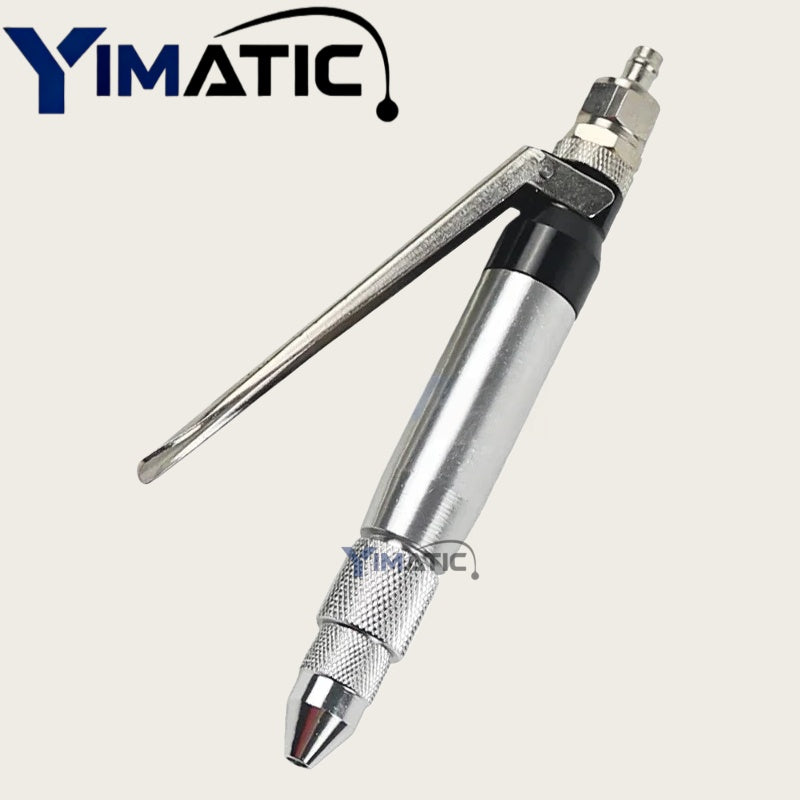 Pneumatic Dispensing Valve with Nozzle Tip - Anti-Clogging Design for High Viscosity Glue & Sealant Free Shipping