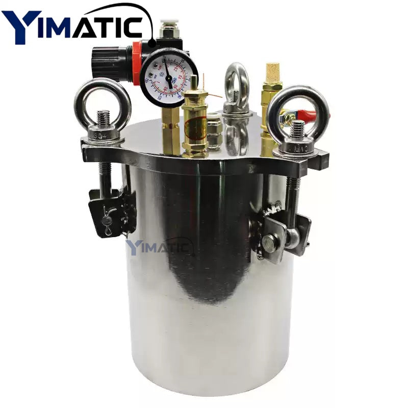Free Shipping Trade Assurance Quality 1L-10L Stainless Steel Pressure Tank For Dispensing Machine