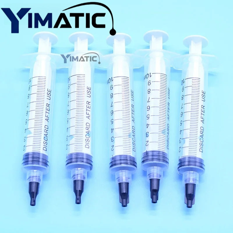 10mL Multi-Viscosity Dispensing System ▶ 10pcs Lab Kit ▏Luer Lock 6%  ≤0.1μL Residual