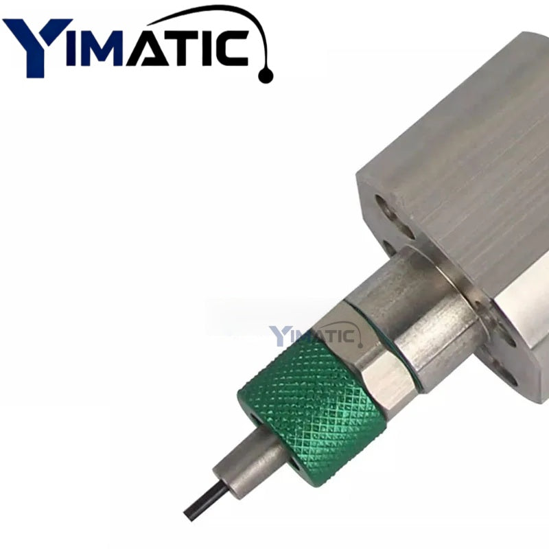 YI-216 High Frequency Solenoid Dispensing Valve - Precision Glue Control Head for Low Viscosity, Manual Automated Dispensing