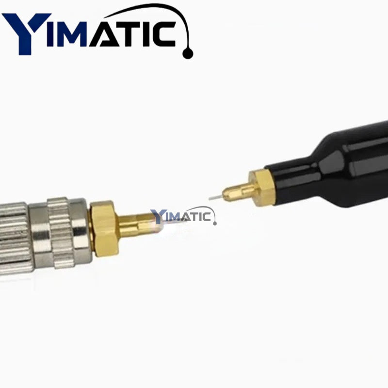 【Free Shpg】Precision Hot Melt Needle | Threaded SS Nozzle | Heat-Resist Metal Tip | Dispenser Parts