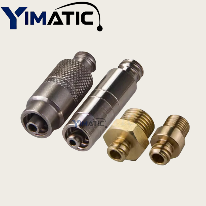 Free Shipping Luer Lock Fast Fitting Dispense Valve Accessories Syringe Needle Static Mixer Connector Adapter