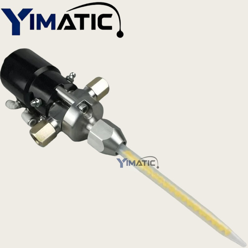 Free Shipping High-Flow High-Viscosity Anti-Drip Valve Dual Cartridge Dispensing Valve YI-66 for Sealant/Adhesive/Encapsulation