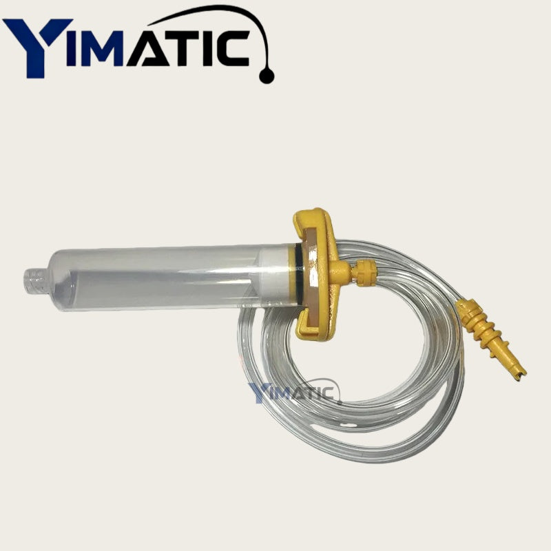 Free Shipping Glue Dispensing Pneumatic Syringe 30 Cc Ml With Barrel Valve Adapter