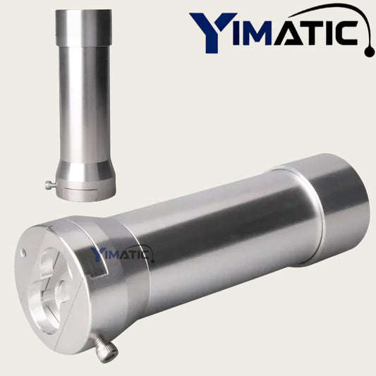 Industrial Dual-Cartridge Dispenser with Adjustable 1:1-10:1 Mixing Valve | Heavy-Duty 50ml Pneumatic Epoxy Applicator