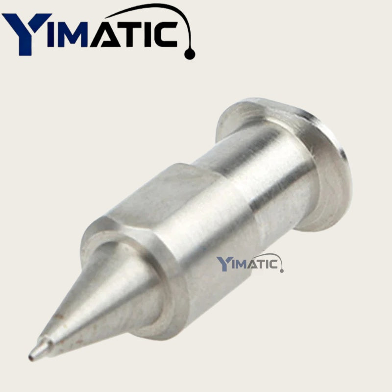 Musashi Stainless Steel Tapered Nozzle - 0.7mm ID High-Precision Solder Paste Dispenser Tip