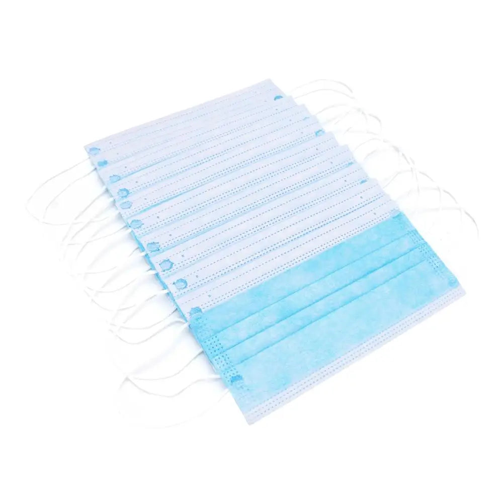 Free Shipping Disposable Protective Masks 3 Layers Dustproof Facial Protective Cover Masks Maldehyde Prevent Bacteria Anti-Virus