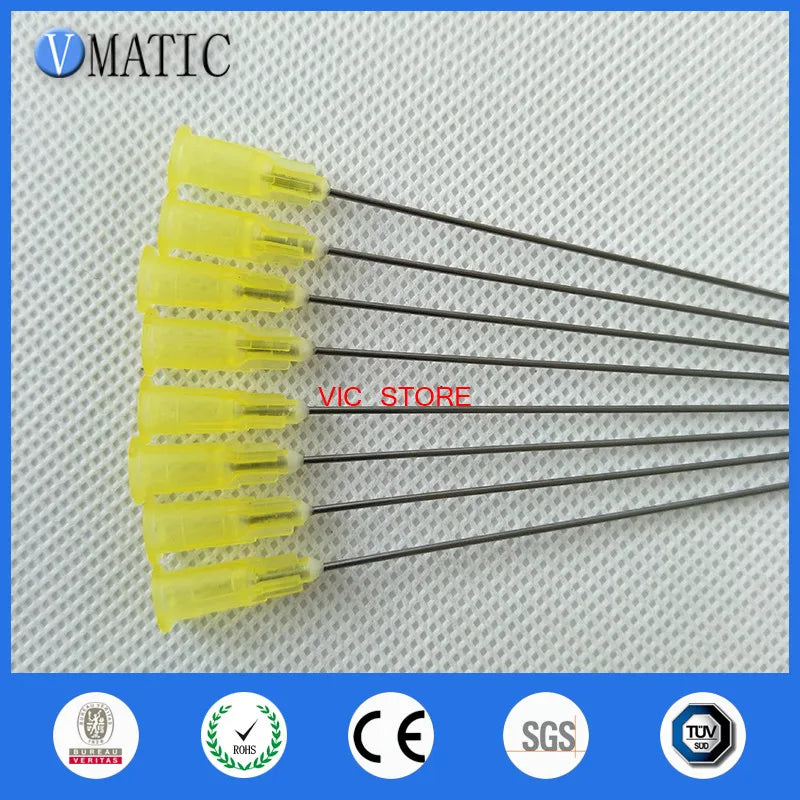 High Quality 20G Blunt Tip Needle Fill 10cm Long For Liquid Dispenser Adhesive Glue Ink Refilling 100mm Length Dispensing Needle