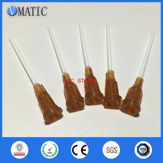 Free Shipping 100pcs 15G 1" Inch PP Flexible Dispensing Needles