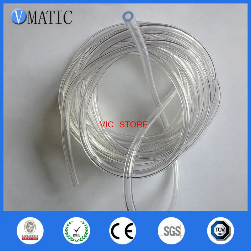 High Quality 10Pcs X 1M Liquid Fluid Glue Adhesive Dispensing Tube To Fit Syringes