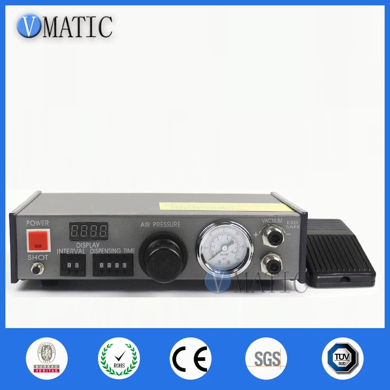 Automatic Glue Dispenser A B Mixed Doming Liquid Distribution Stainless Steel Pressure Tank 1L With Valve For Epoxy Resin