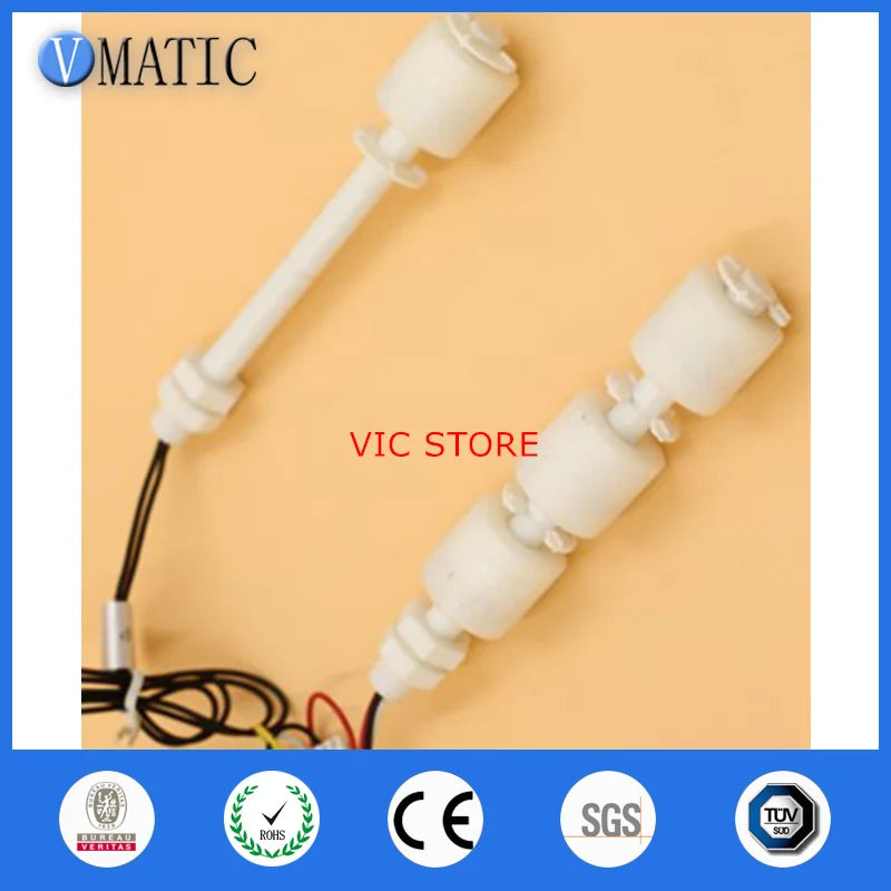 High Quality 10Pcs Vc10110-3P Oem Pp Material Safety Float Switch Liquid Control Water Level Sensor