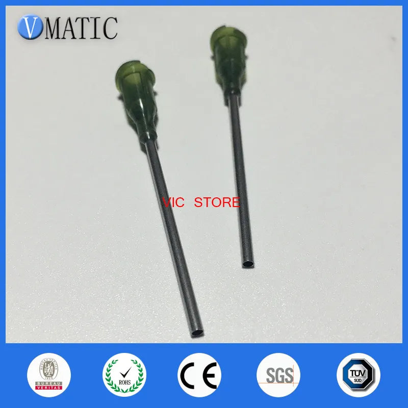 Free Shipping 1.5'' Tubing Length 14G Luer Lock S.S.Glue Plastic Dispensing Needle Tip 1-1/2 Inch