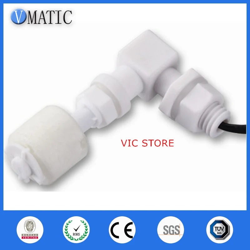 High Quality VC0835-P Plastic Liquid Fuel Switch 90 Degree Side Float Ball Water Level Sensor