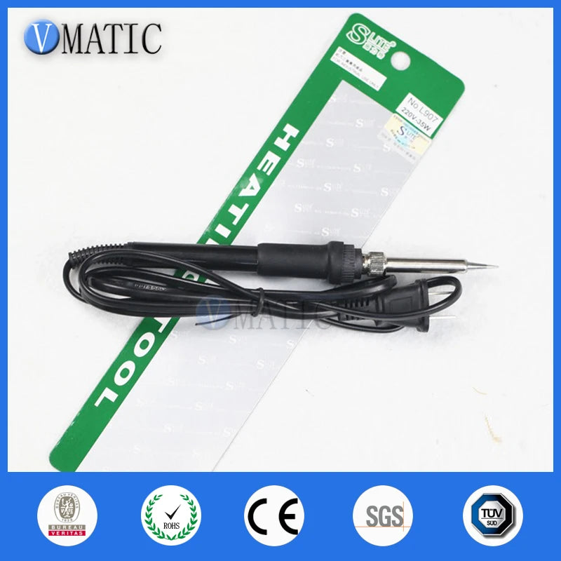 High Quality Internal Heating Soldering Iron 907 35W 220V Electronics Solder Tool Pencil Ceramic Heater Long Life Tip