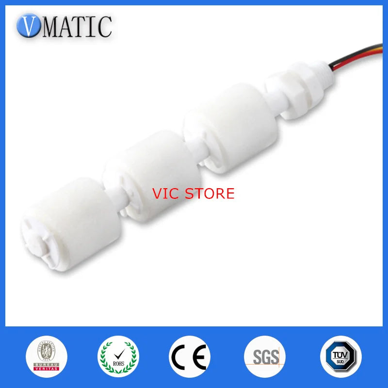 High Quality 10Pcs Vc10110-3P Oem Pp Material Safety Float Switch Liquid Control Water Level Sensor