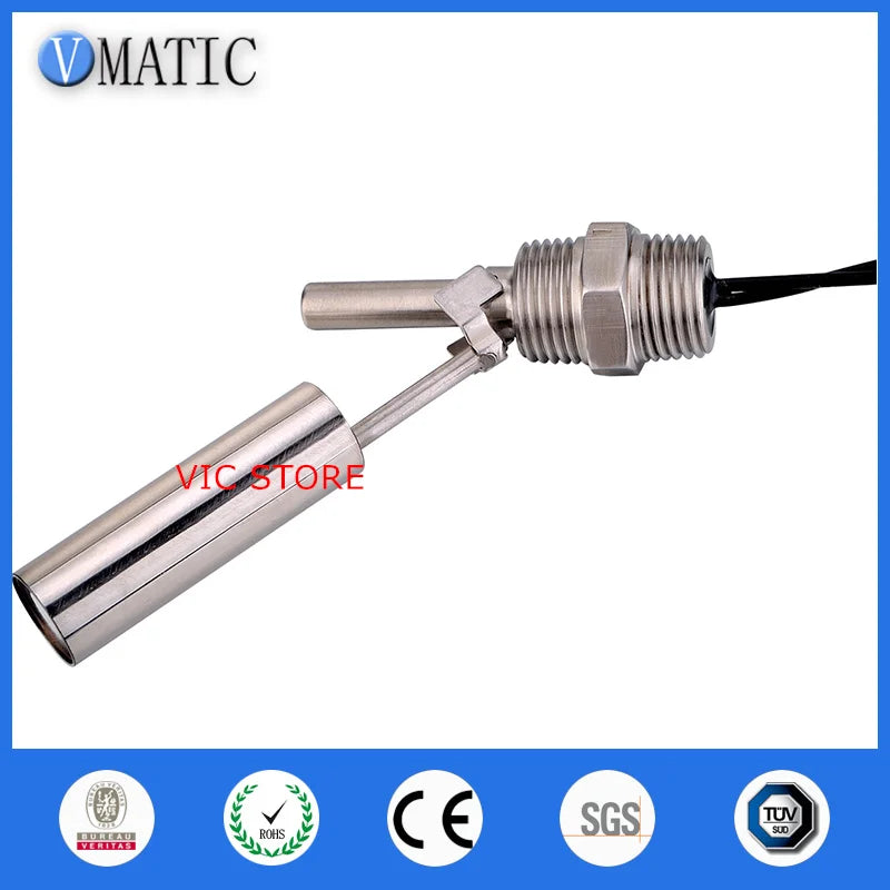 High Quality Stainless Steel 90 Degree Side Mounted Water Level Switches VCL12 Stainless Steel Side Level Sensor