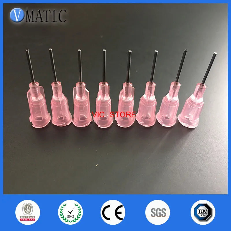 Free Shipping 100Pcs/Bag 20G Luer Lock S.S. Glue Dispensing Needles, Disposable Dispenser Needle Tip With 0.5'' Length