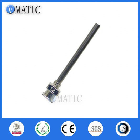 High Quality 12Pcs 12G 1.5'' Blunt Stainless Steel Dispensing Adhesive Glue Dispenser Syringe Needle 1-1/2 Inch
