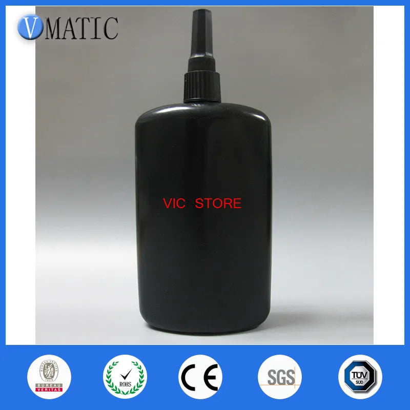 High Quality 250cc/ml UV Glue Bottle/ Anaerobic Adhesive Bottle/ Black Soft Glue Bottle (Glue Bottle Only)