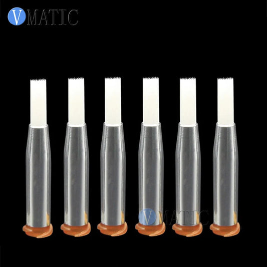 Free Shipping 10Pcs 15G Round Type Dia 4mm Brush Dispensing Needle Tip Nozzle For Syringe