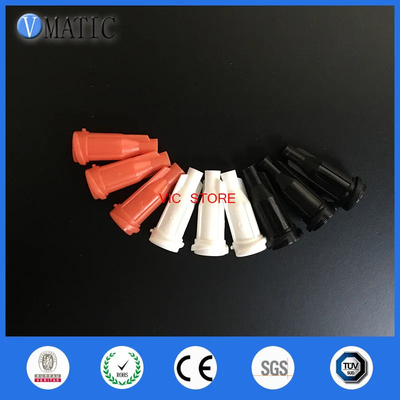 Free Shipping Luer Lock Dispensing Syringe Tip Cap Stopper 500Pcs