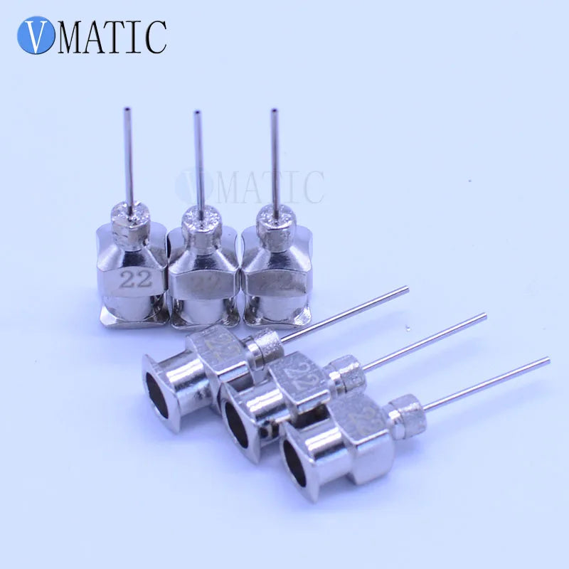 High Quality 12Pcs 0.5'' 22G Stainless Steel Needle Tips 1/2 Inch