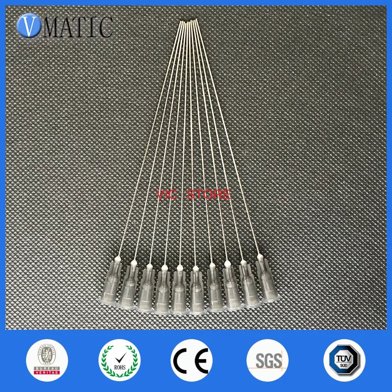 Free Shipping High Quality 22G Blunt Tip Needle 10cm Long Liquid Dispensing Adhesive Glue Ink Refilling 100mm Length