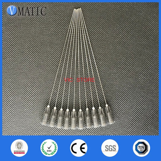 Free Shipping High Quality 22G Blunt Tip Needle 10cm Long Liquid Dispensing Adhesive Glue Ink Refilling 100mm Length
