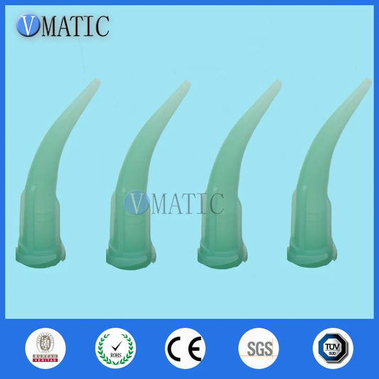 High Quality Quality 100Pcs 18G Green TT Tapered Bend Dispensing Needle Tips